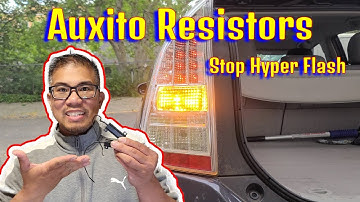 How to install resistors when your LED turn signal is hyper flashing