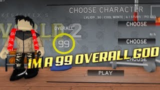 I'M A 99 OVERALL LEGEND IN RB WORLD 2 - RB World 2 BETA Gameplay