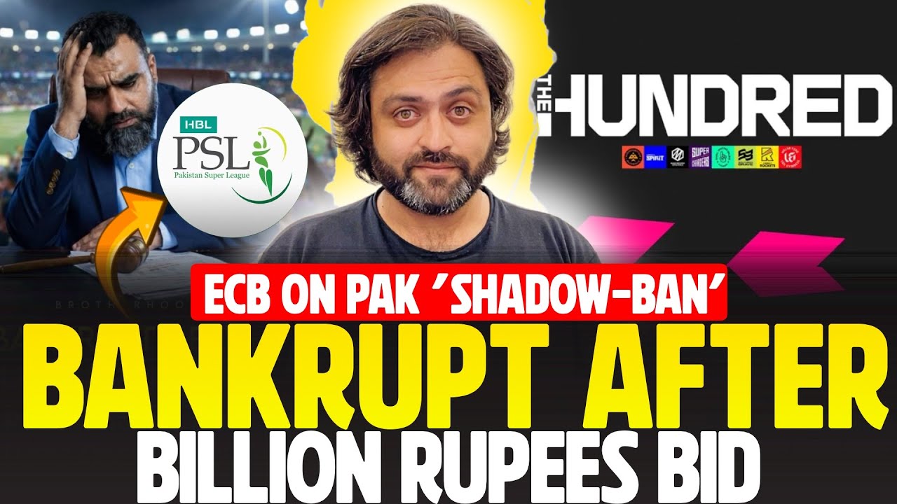 PSL New Team Bankrupt after Billion Rupees Bid | ECB on Pakistani Players 'Shadow Ban' in Hundred