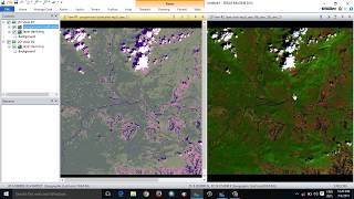 UNSUPERVISED CLASIFICATION IN ERDAS IMAGINE
