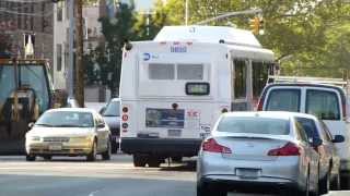 MTA Bus 1999 OBI Orion V CNG Q66 Bus at 31st St-35th Ave