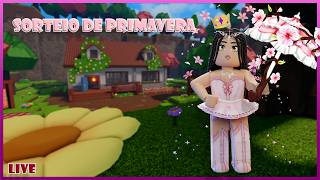 LIVE SORTEIO DE PRIMAVERA | Flee The Facility | Roblox