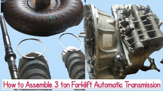 Cara Merakit Transmissi Automatic Forklift Terlengkap | 3 ton 1 speed