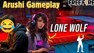 Arushi with One.Liger | funny talks gameplay || Arushi 😂 Reaction