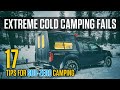 Everything that went wrong for us camping SUB ZERO