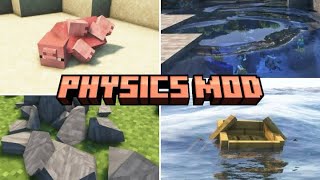 Minecraft Physics Mod Moments 2024 *NEW*