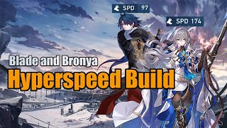 [Honkai Star Rail] Blade and Bronya Build: Hyperspeed