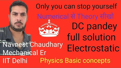 Dc pandey advance questions electrostatic L 4