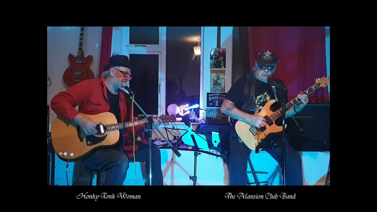 Honky Tonk Woman  cover. The Mansion Club Band 2026