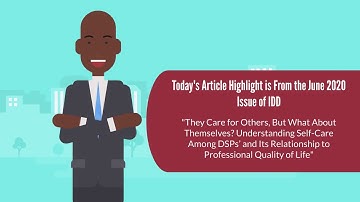 June 2020: Translational Video for AAIDD Journal