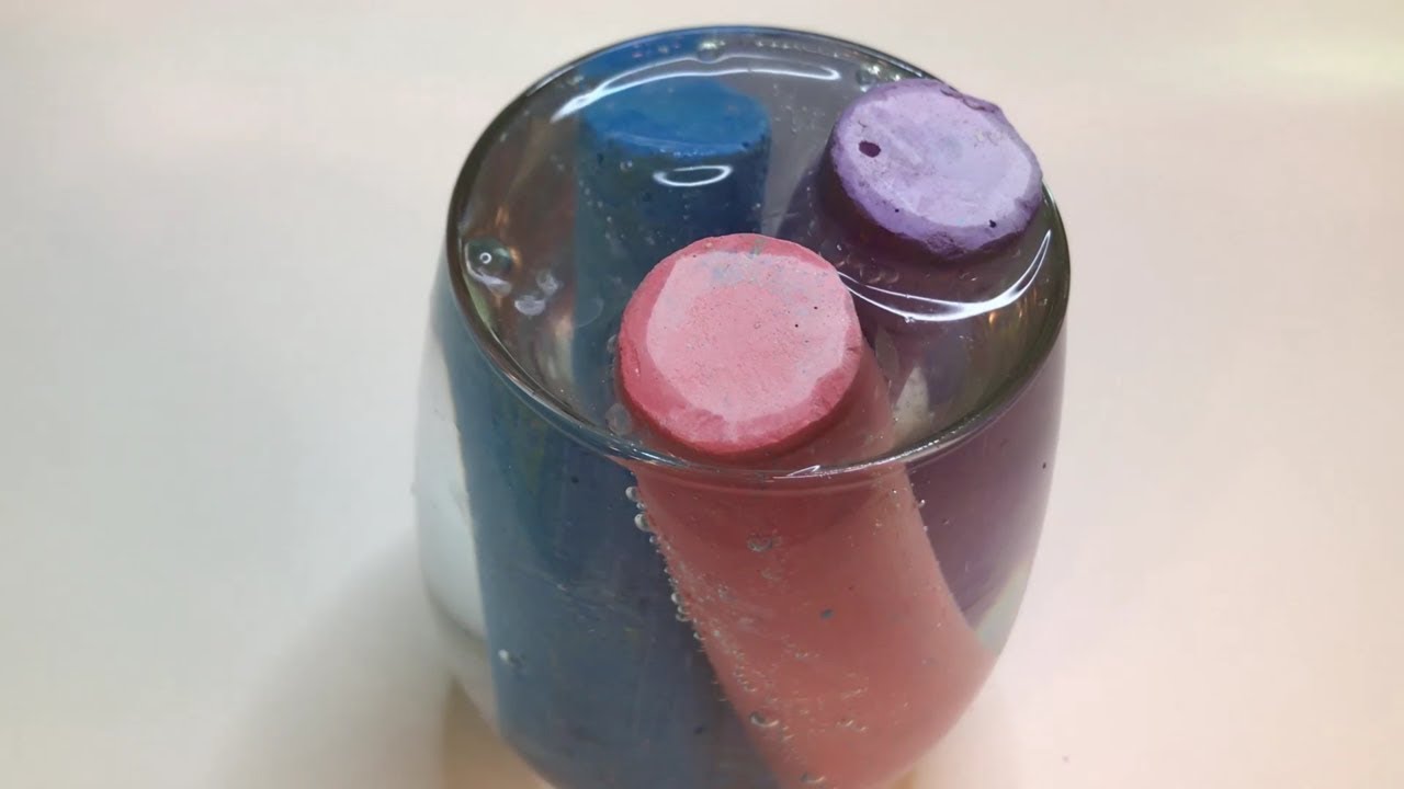 ASMR | Sidewalk Chalk Carving | No Talking