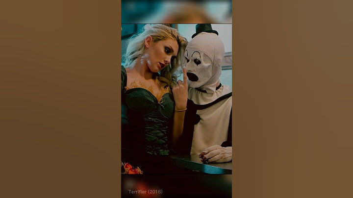 THIS is why Art didn't like Dawn #Terrifier #ArtTheClown