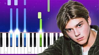 Video thumbnail of "Ruel - Hard Sometimes (Piano Tutorial)"