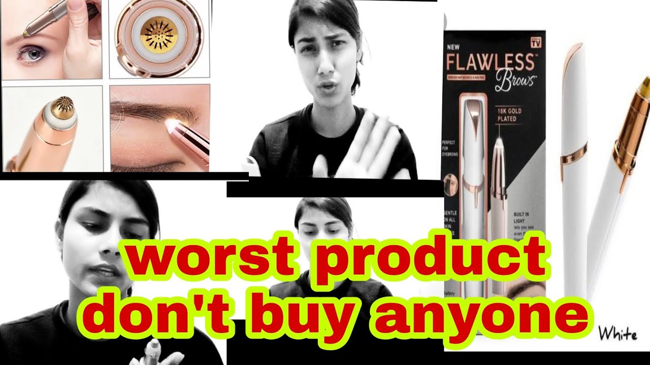 meesho haul flawless brows 😔eyebrow trimmer worst product guys bhulkar
