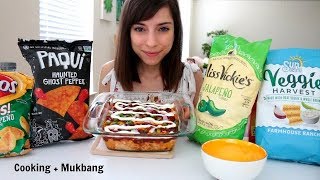 CHIPS & BBQ CHICKEN DIP MUKBANG CHIPS & BBQ CHICKEN DIP MUKBANG