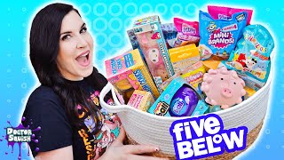 Five Below Blind Bag Haul! New Gudetama, Mini Brands, Squishmallows