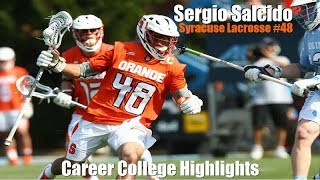 Sergio Salcido College Lacrosse Career Highlights