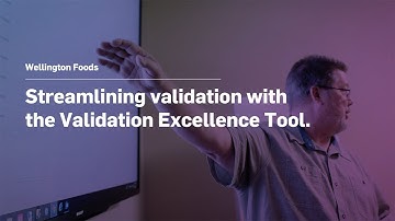 Wellington Foods: Streamlining Validation With the Validation Excellence Tool