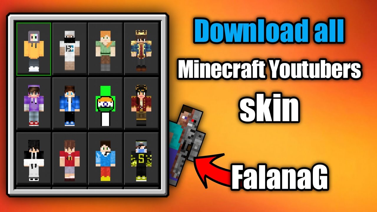 How To Get Herobrine Skin in Minecraft, Get All Free Skins in Minecraft