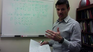 math220: solving 3x3 linear system with LU factorization