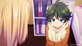 Jugando con un chico shota 😝 (anime - momento adorable)