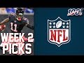 NFL WEEK 2 PICKS 2019 NFL GAME PREDICTIONS  WEEKLY NFL ...