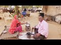      village food  bajare ki khichadi  village life rajasthan  dadi cooking food