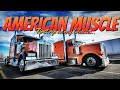 Американський Мускул | Первый Раз на Класике| Дальнобой По США | #RYABICHEV | Kenworth W9