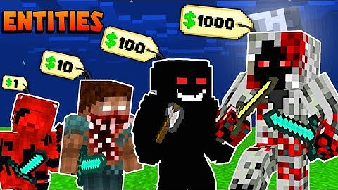 Minecraft, But I Can Buy Scary Entities Powers..