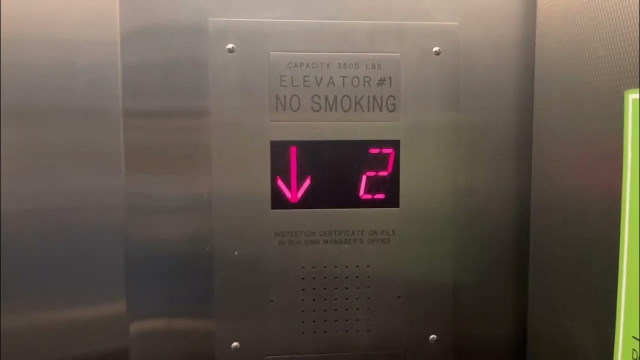 Modded OTIS Hydraulic Elevator at Lower Church Street Parking Garage