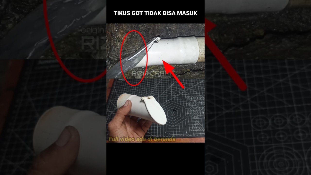 tutup pipa pembuangan 