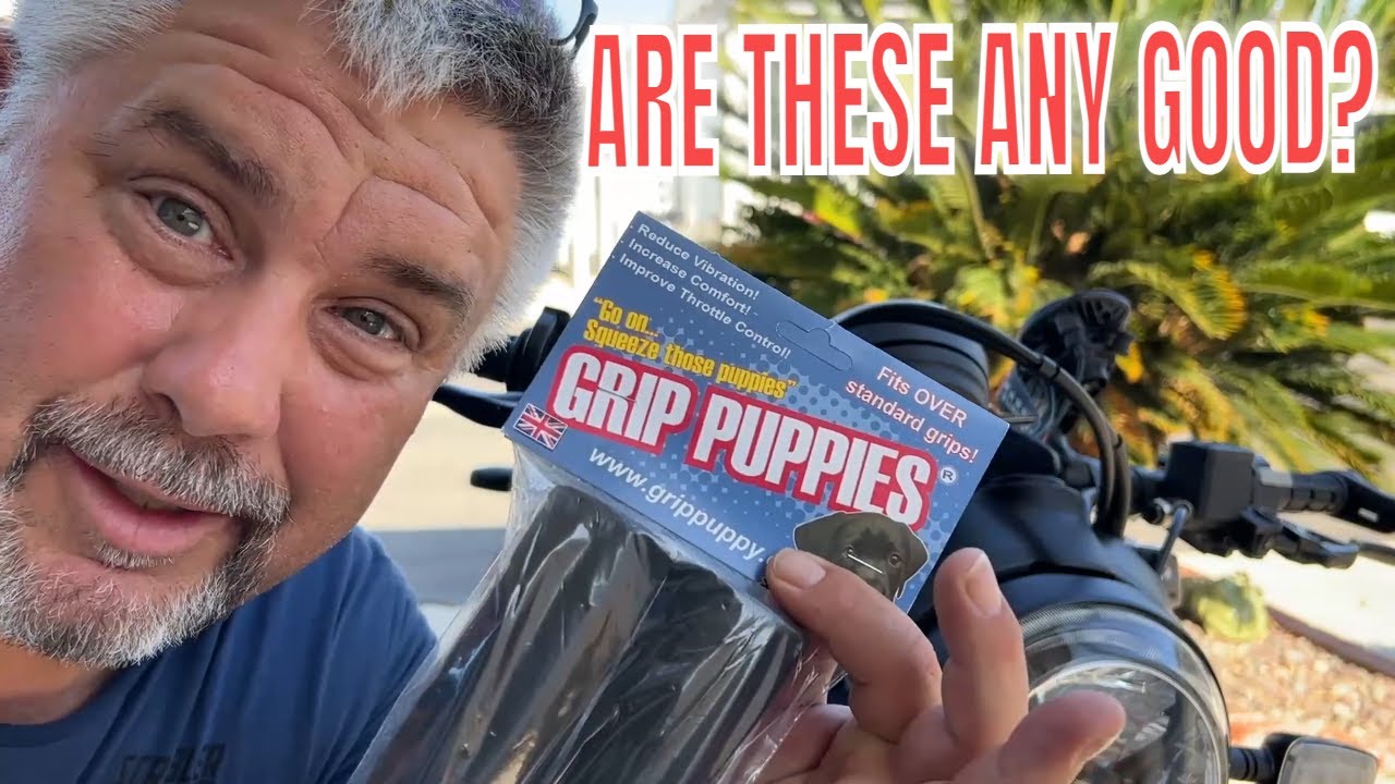 Grip Puppy India – Motorcycle Comfort Grip Covers – 6KIOM