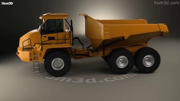 Moxy MT51 Dump Truck 2019 3D model by 3DModels.org