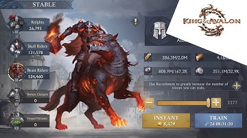 King of Avalon - Training troops | Solar