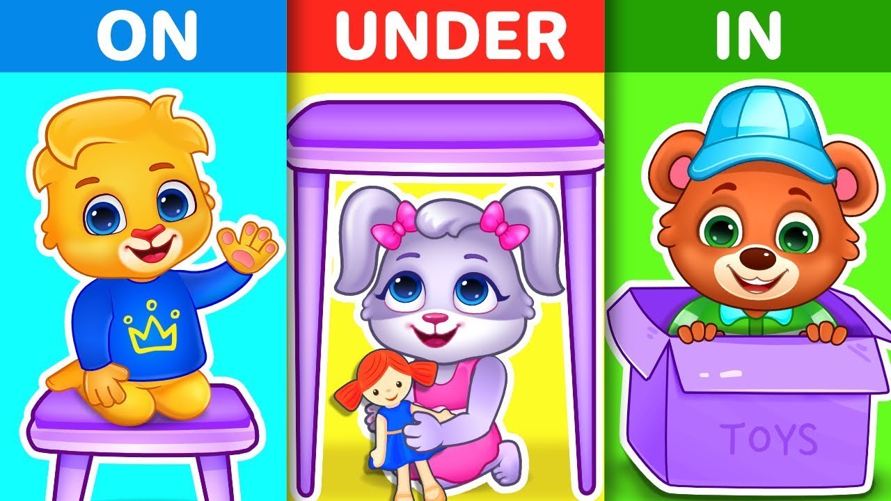 Toddler Learning Video With Lucas & Friends | Fun Educational Video for Toddlers To Learn New Wo