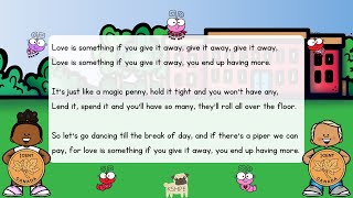 Music: Magic Penny, Vocal Music Education, Children Singing Choir Songs, Chorus and Verses, KIDS FUN Wealth