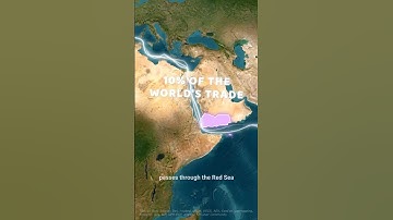 The New Hotspot: Yemen📍 The Red Sea is under attack🗺 #geography #map #war