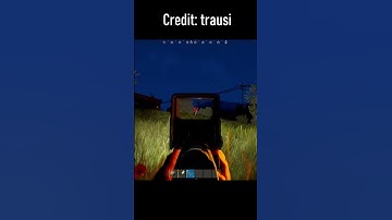 He Made This Play With Only 12 Bullets Left In Rust #shorts