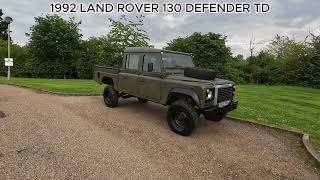 1992 LAND ROVER 130 DEFENDER TD