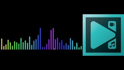 Incredible VSDC Free Video Editor -- Visual Audio Spectrum