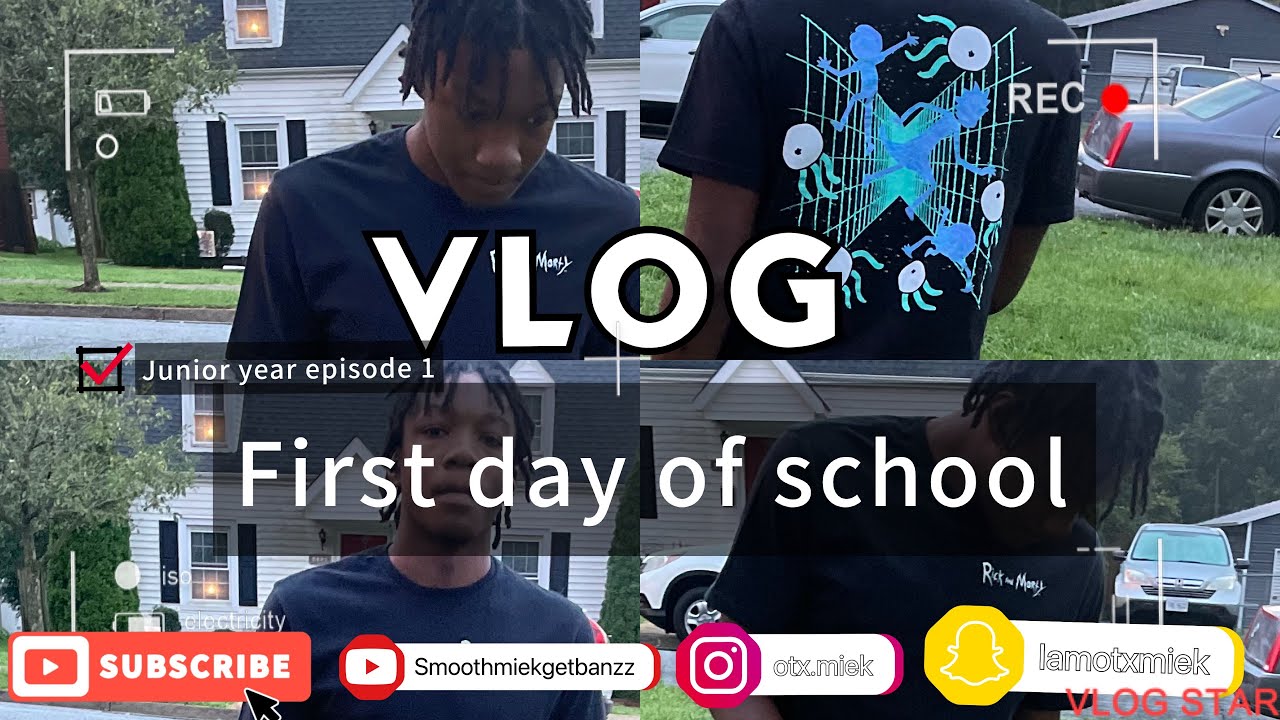 First Day of school vlog - YouTube