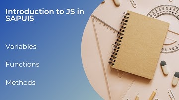 Introduction to JavaScript in SAPUI5 | Step by Step Guide | Edu Oceans