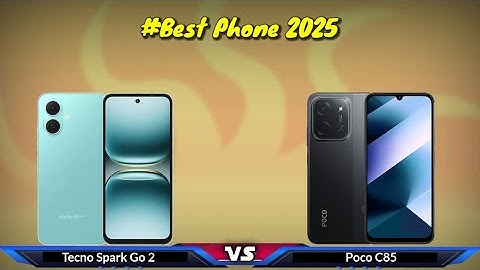 Tecno Spark Go 2 vs Poco C85