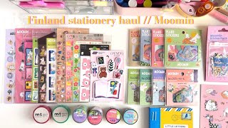 Finland stationery haul // Moomin 🫧