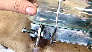 How to make useful tool with bottle from scrap metal