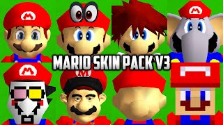 ⭐ Super Mario 64 PC Port  Mods  Mario Skin Pack V3