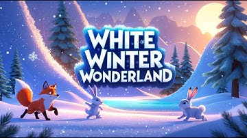 White Winter Wonderland | Fun Kids Songs | Winter Songs | 3D Animated Song