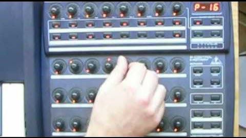 Kurzweil PC3 + BCR2000: PK3 Mugg demo video