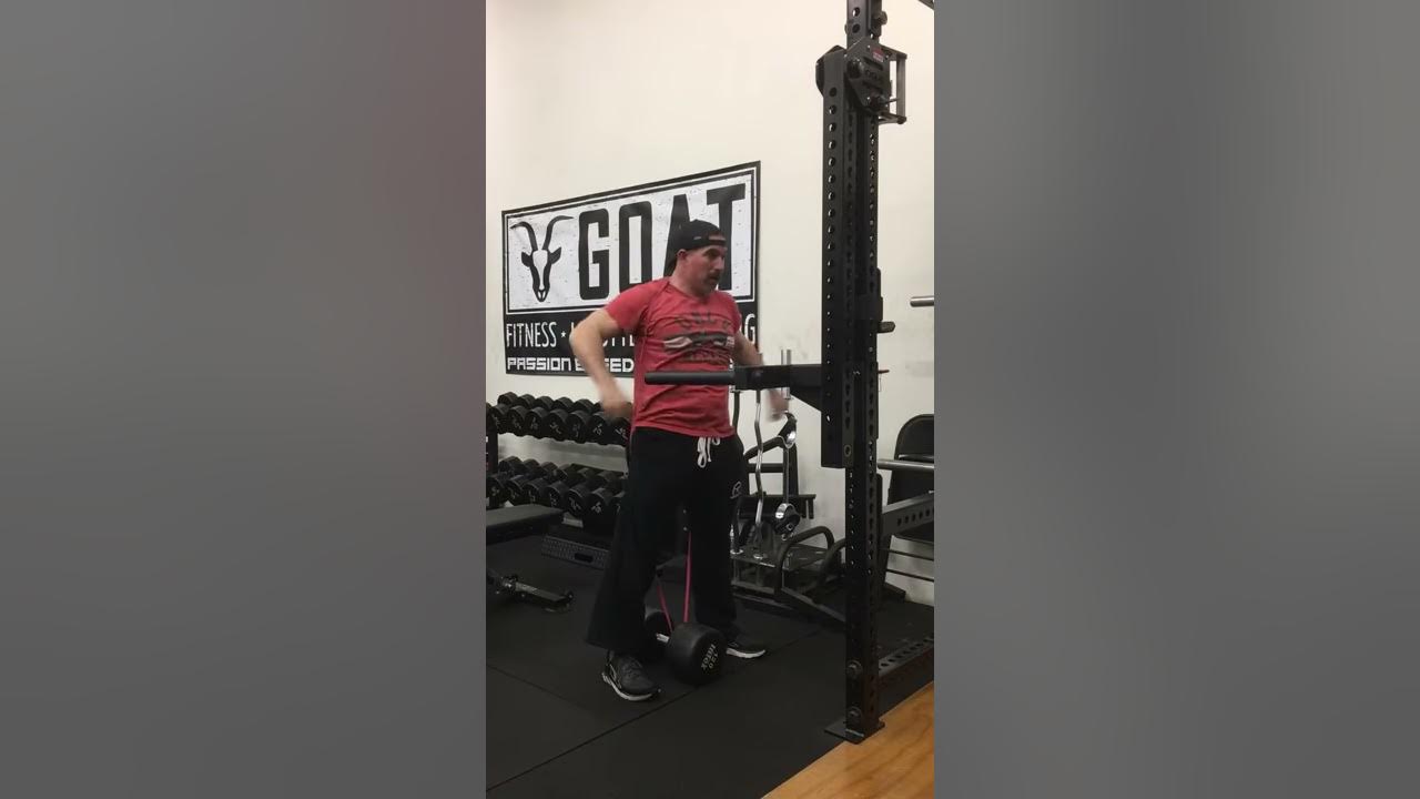 Banded tricep dips goat fitness matt marchant youtube