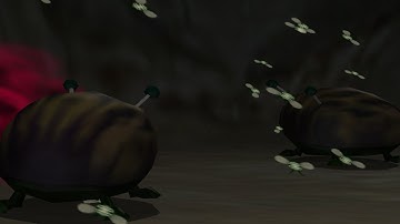 Pikmin 2 Custom Cave - White flower garden+ by Ss3nm0dn4r